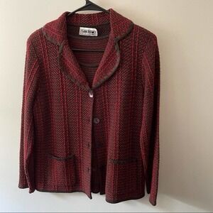 Vintage San Remo Knit Two Piece Tank Jacket Combo